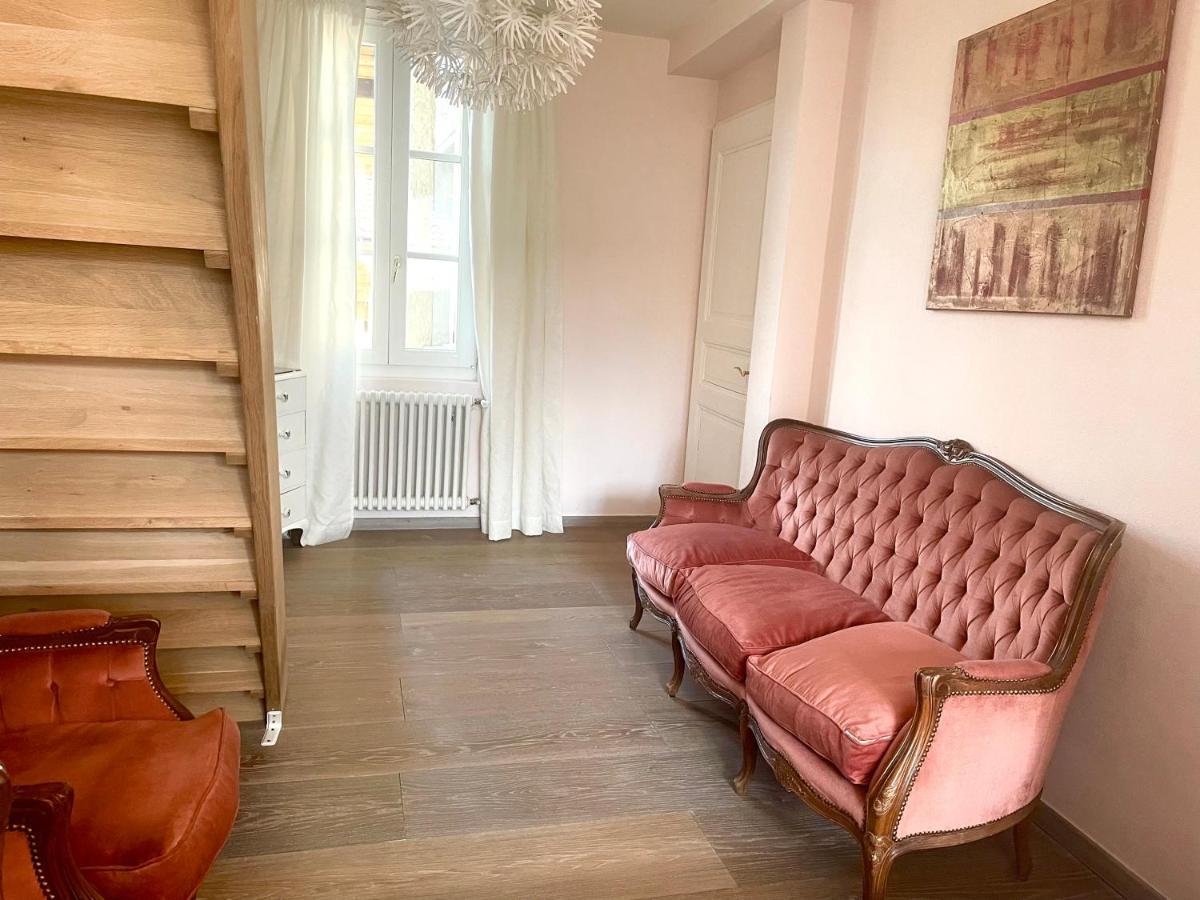 Elegantes Haus In Der Altstadt Caslano Luaran gambar